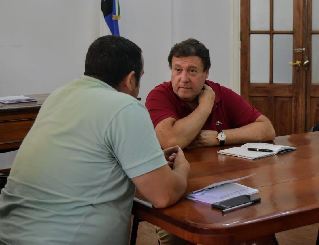 Visita del Gobernador Alberto Weretilneck