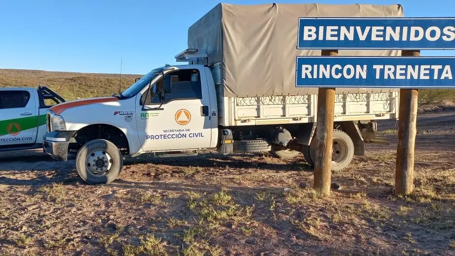 Por la sequía, Protección Civil brinda asistencia a pobladores de Treneta