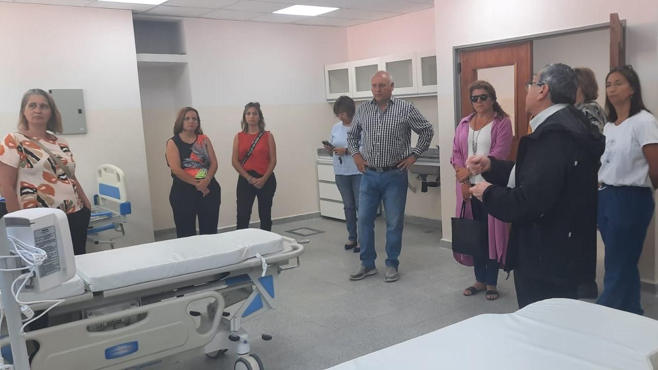 Cinco Saltos: Autoridades sanitarias presentaron nuevas áreas del hospital