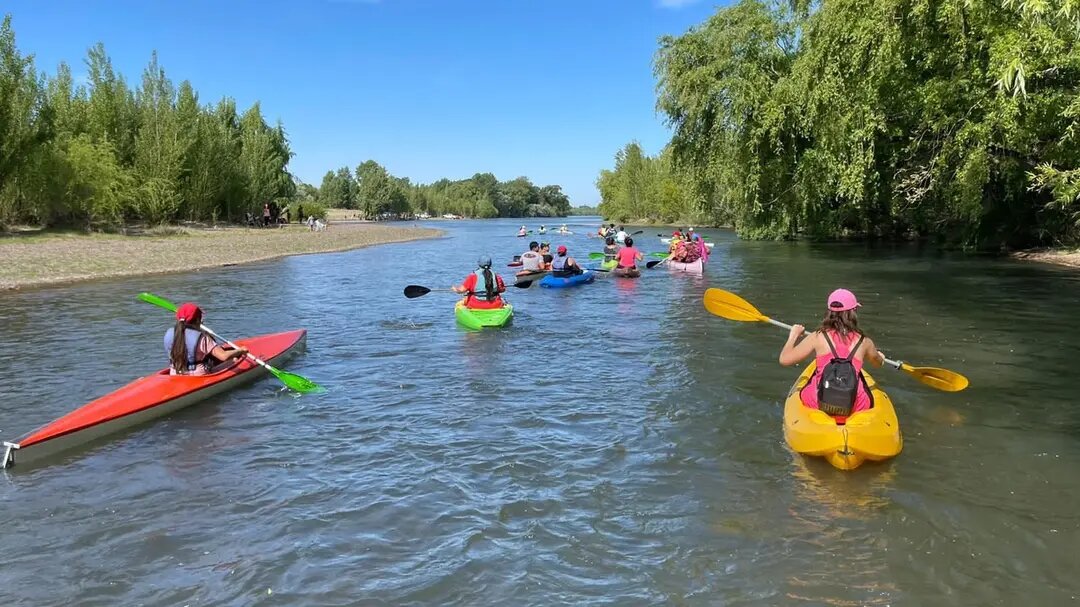 El canotaje rionegrino compite éste fin de semana en el Alto Valle