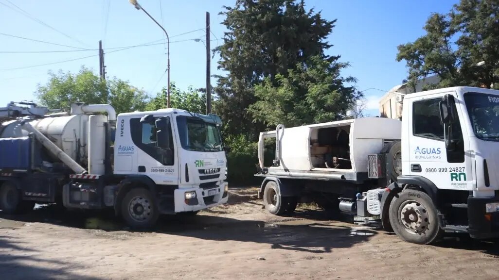 Catriel: realizaron tareas de mantenimiento en el sistema cloacal