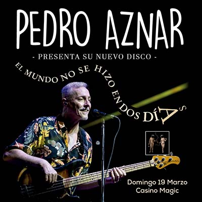 Pedro Aznar tocará en Neuquén