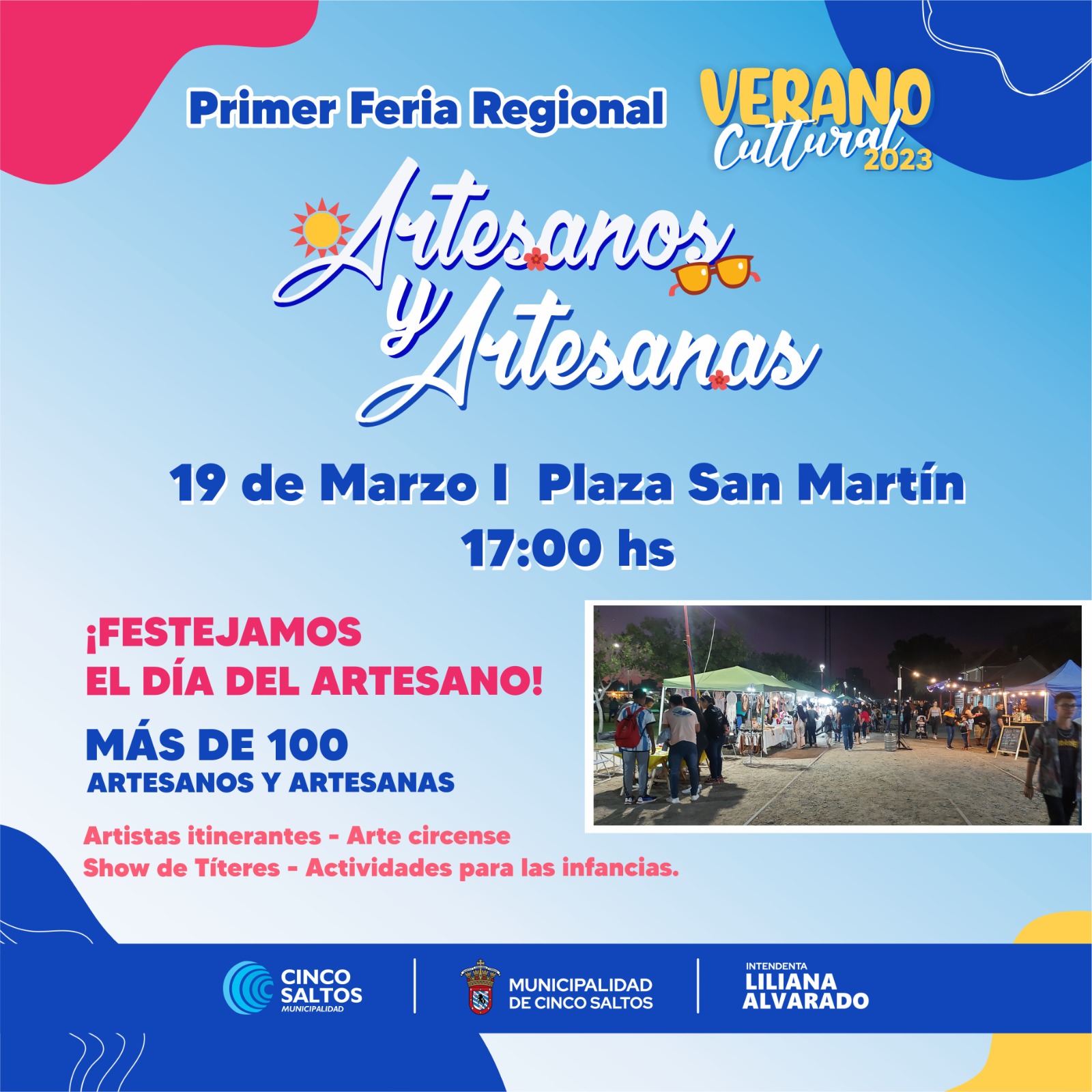 Masiva inscripción para participar de la Feria Regional de Artesanos y Artesanas