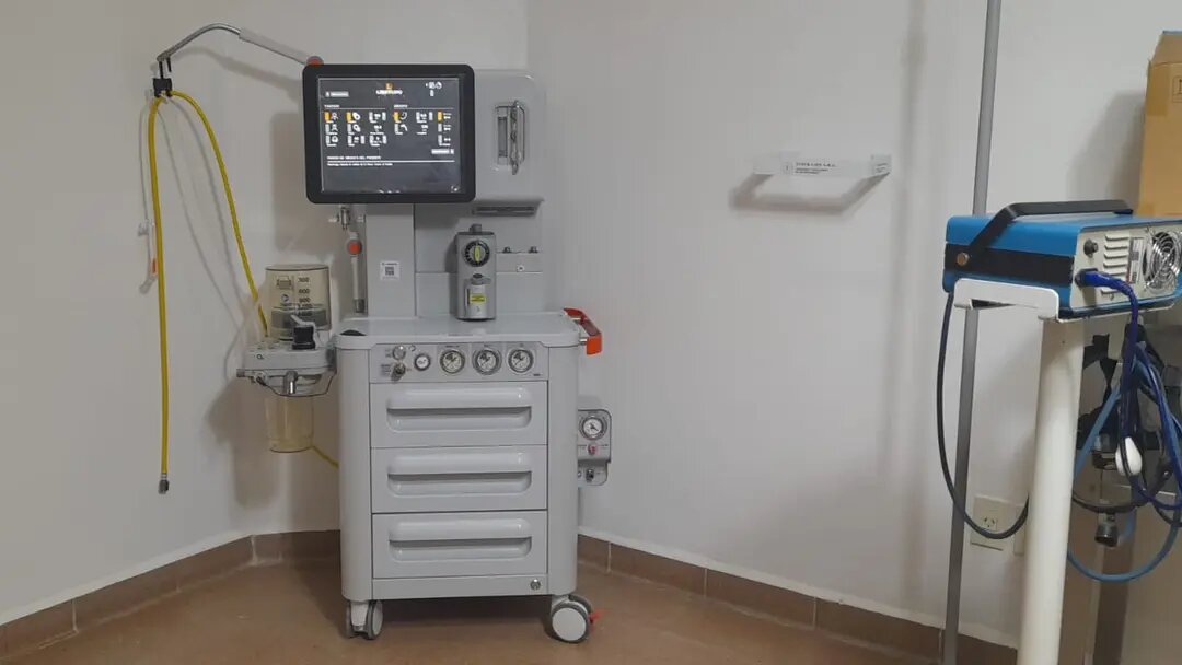 El hospital de Sierra Grande sumó una nueva mesa de anestesia