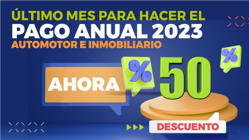 Último mes para el pago anual automotor e inmobiliario