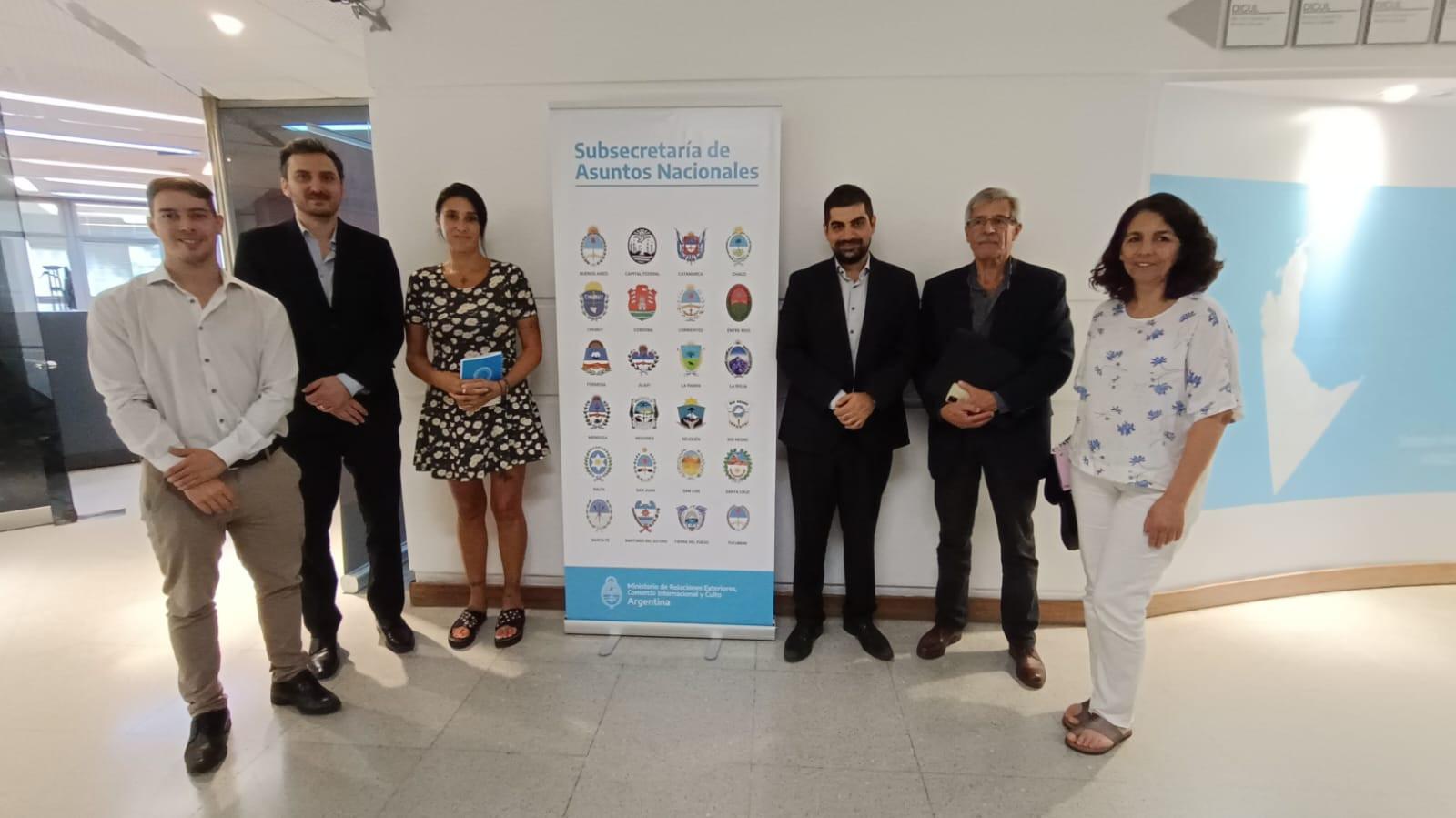 El Corredor Bioceanico se reunió con la Dirección de Asuntos Nacionales