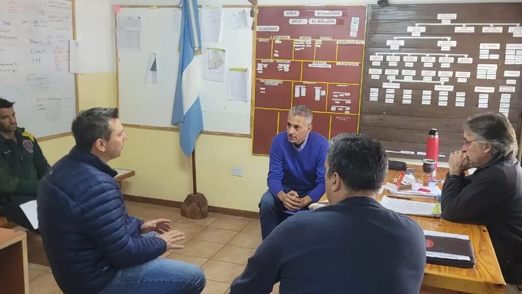EL Bolsón: entregan maquinaria para colaborar en la prevención de incendios