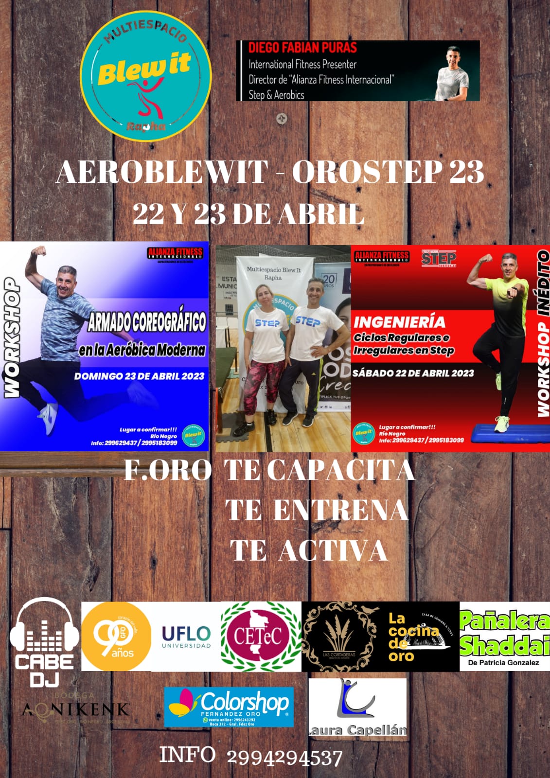 Novedosa jornada de actividad física en Fernández Oro