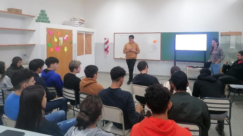 Inició el ciclo “ESI en el cine” en Escuelas Técnicas de la provincia