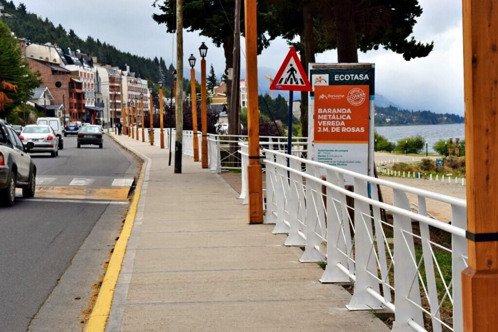 Bariloche sigue construyendo obras de infraestructura gracias a la Ecotasa