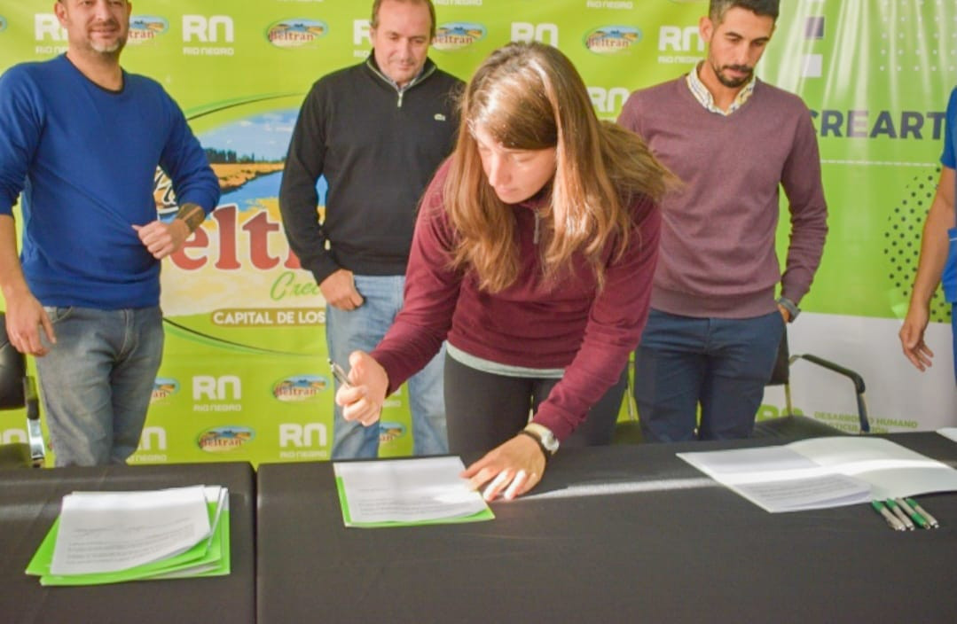 Firma de convenios para la puesta en marcha del programa Recrearte