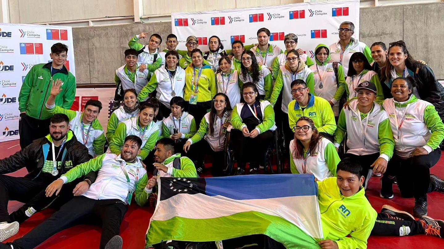 Río Negro lideró el medallero en los Juegos Para Araucanía