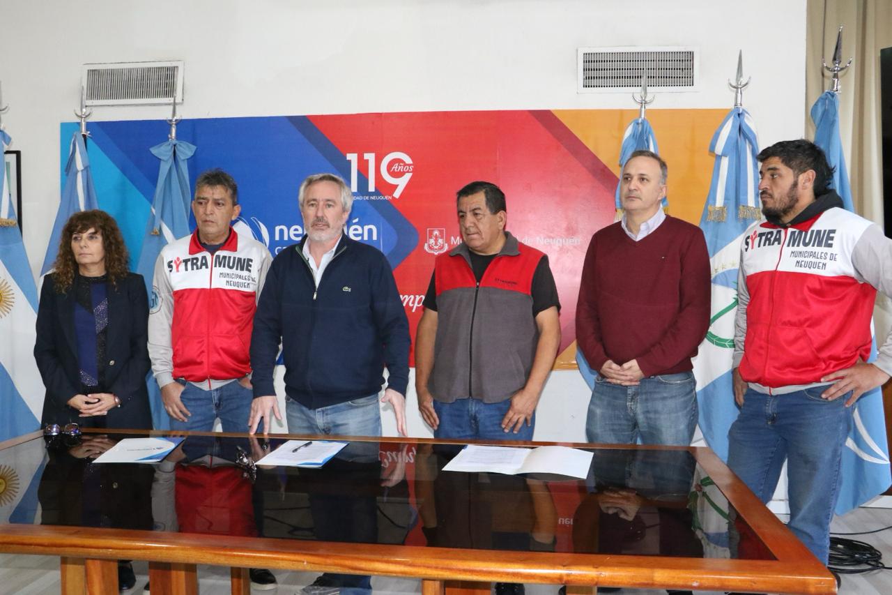 Municipio y Sitramune firmaron un acuerdo salarial que contempla hasta marzo de 2025