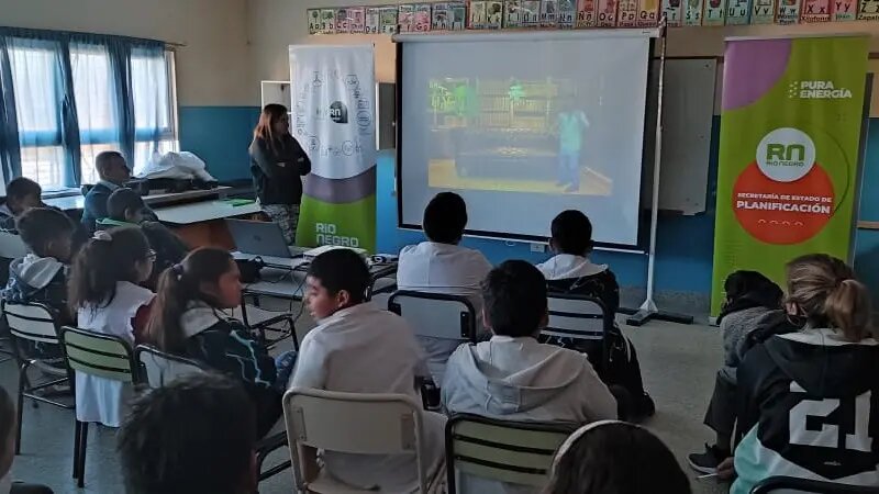 Estudiantes de Chichinales y Valle Azul se sumaron al diálogo abierto por el Hidrógeno Verde 