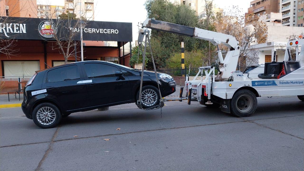 En solo dos horas se retuvieron 22 vehículos en un operativo sorpresa en la zona céntrica de la ciudad