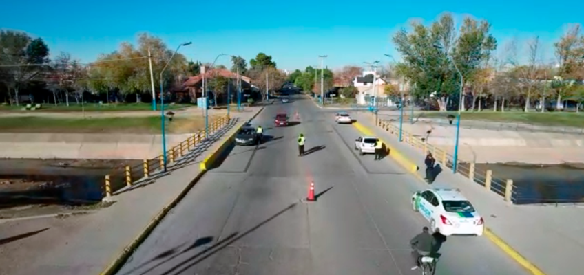 Operativos con más de 1100 vehículos controlados en Roca y Allen durante la ultima semana