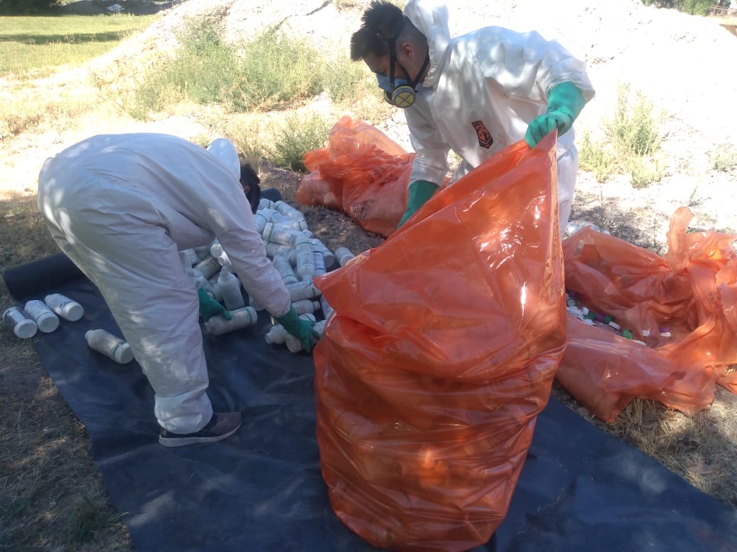 Comienza la campaña de recepción de envases fitosanitarios con triple lavado para el sector frutihortícola