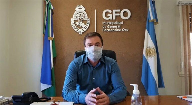 Fernandez Oro anunció cero casos positivos de Covid-19