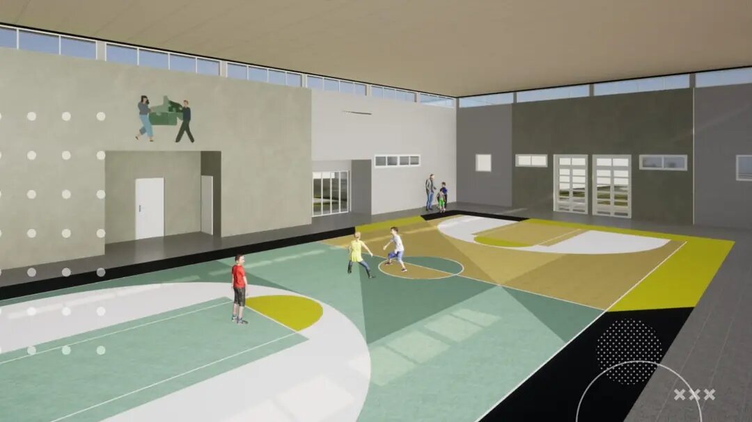 Educación licita la construcción de un SUM en Luis Beltrán