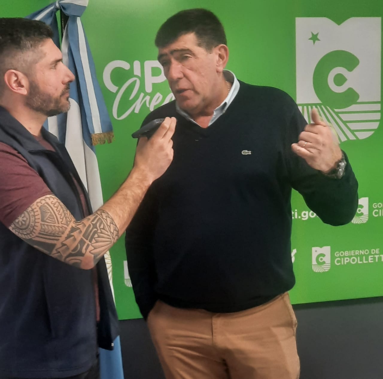 Claudio Di Tella, Intendente de Cipolletti