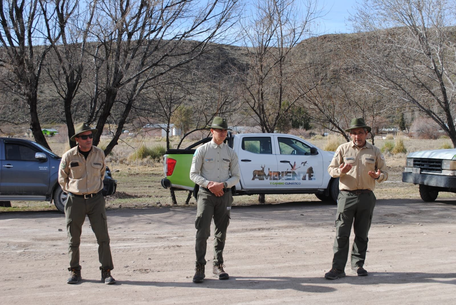 REUNIÓN CON POBLADORES Y PRODUCTORES GANADEROS EN SIERRA PAILEMÁN