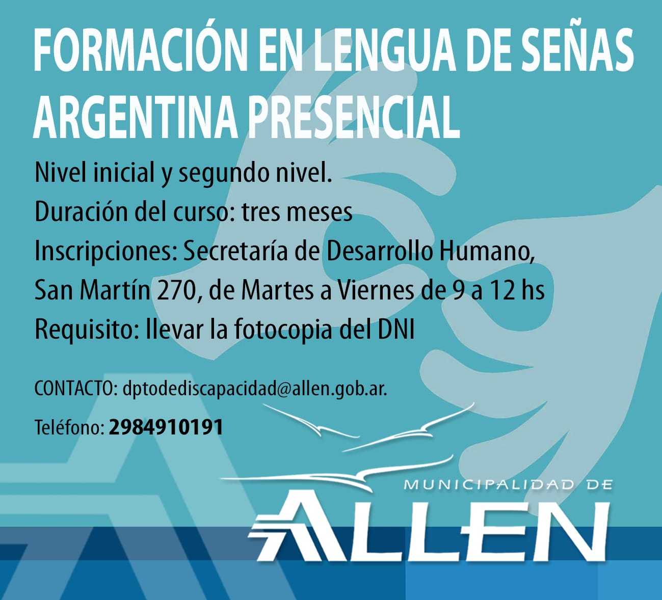 LENGUAJE DE SEÑAS ARGENTINO