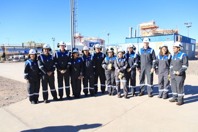 Legisladores de Río Negro recorrieron planta petrolera en Vaca Muerta