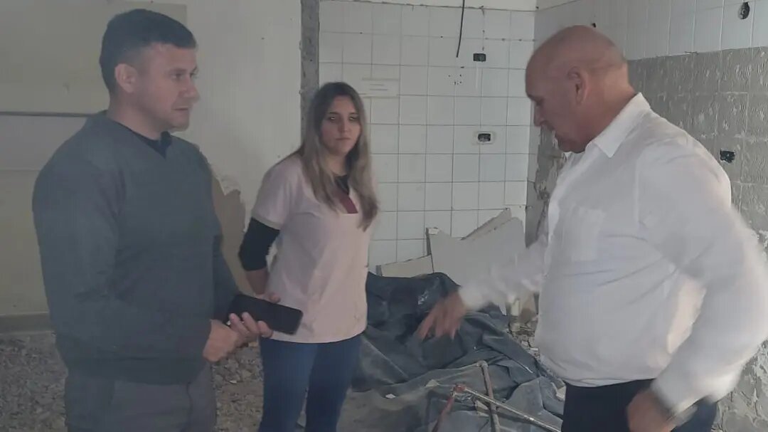 En Choele Choel comenzó la obra que posibilitará la instalación del nuevo tomógrafo en el hospital