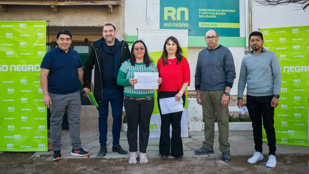 Sierra Colorada: se ponen en marcha siete emprendimientos familiares