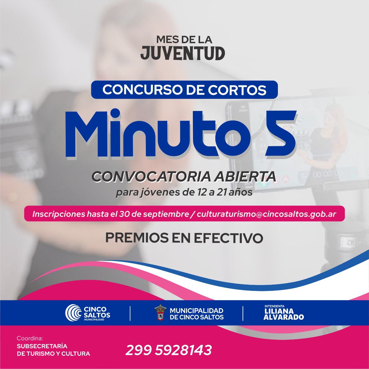 NUEVO CONCURSO DE CORTOS ‘’MINUTO 5’’