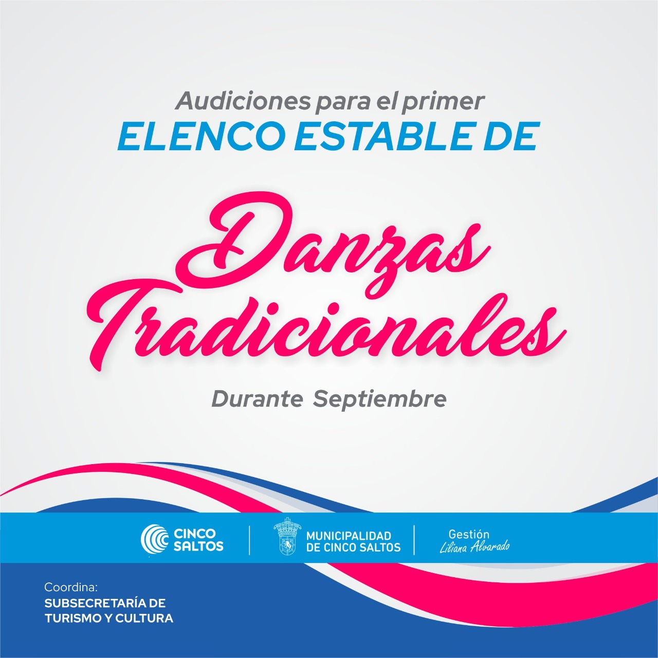 INVITAN A SUMARSE AL PRIMER ELENCO DE DANZAS TRADICIONALES