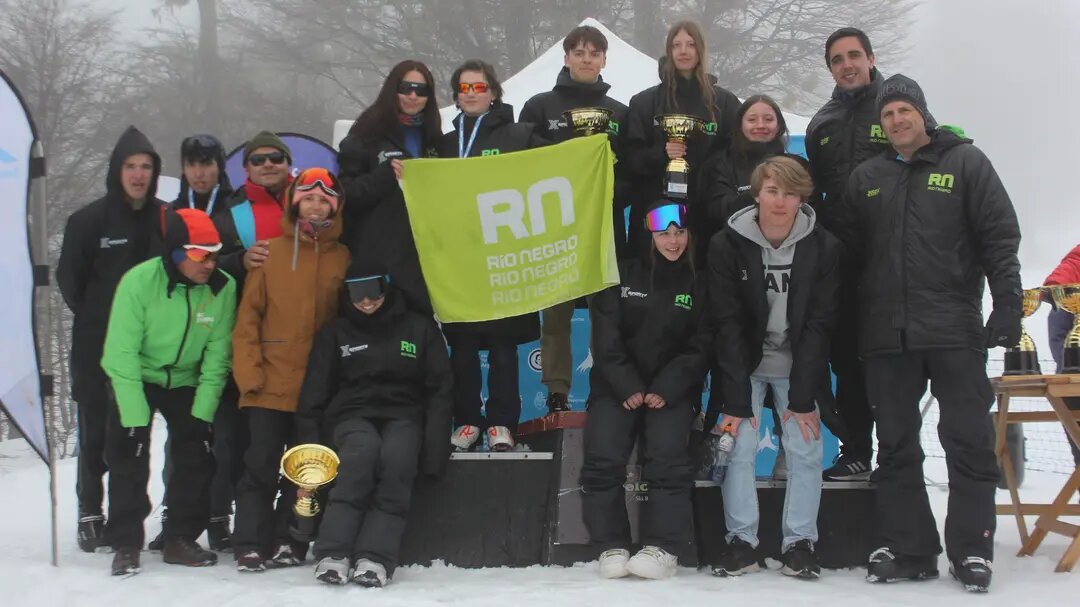 Río Negro se consagró subcampeón en los Juegos Nacionales Evita de Invierno