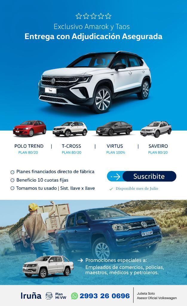 Con Iruña, Alcanzá tu Volkswagen 0 km