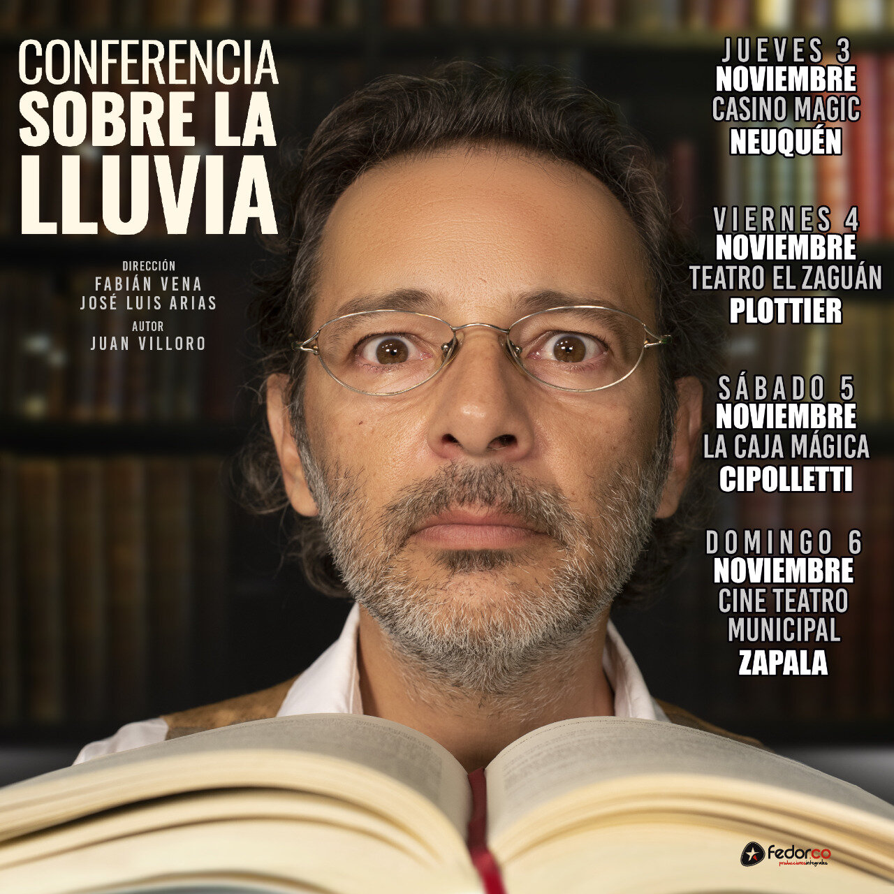 Fabián Vena en la región