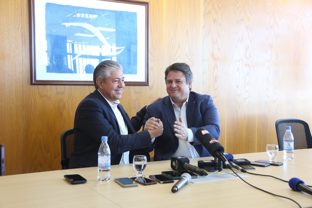 Gaido y Figueroa  acordaron trabajar en conjunto y defender los intereses de los neuquinos