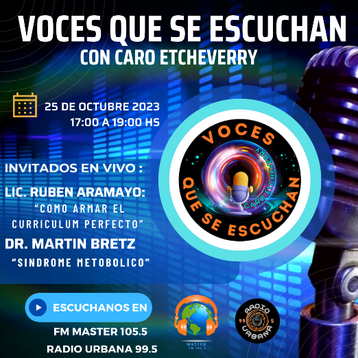 Cuarto programa de VOCES QUE SE ESCUCHAN.
