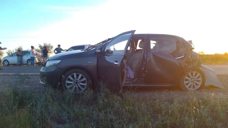 La mala maniobra de un camionero provocó un choque en cadena en la Ruta 22