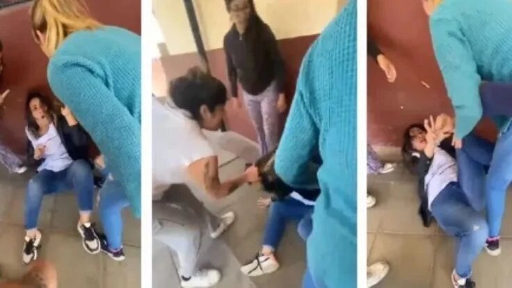 Las mamis pegaron fuerte en la escuela