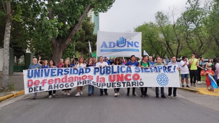 Marcha universitaria en Neuquén y carta abierta al gobernador: qué le pidieron