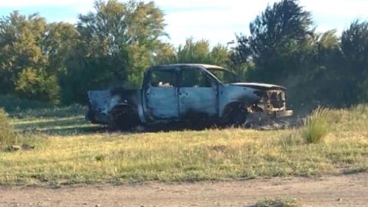 Hallaron incendiada una camioneta que había sido robada