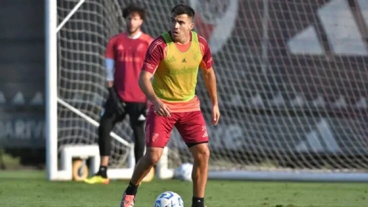 Acuña entre los concentrados de River ante Atlético Mineiro, ¿será titular?