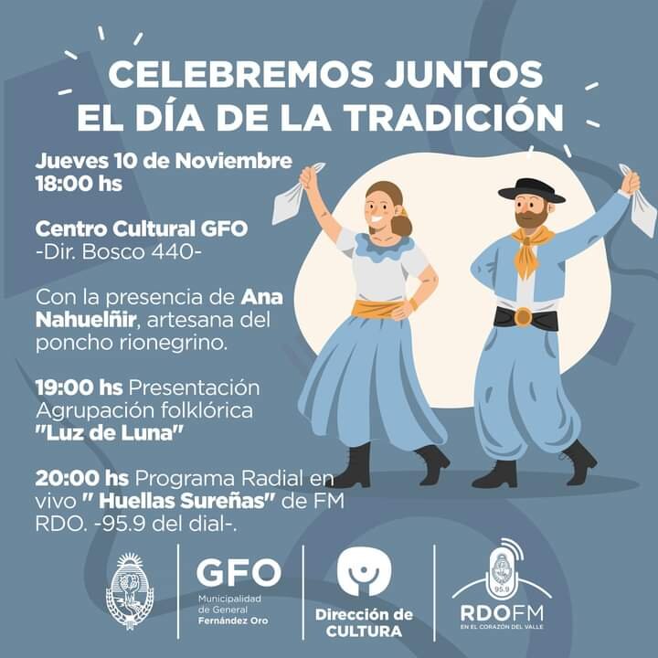 Oro celebra el Día de la tradición
