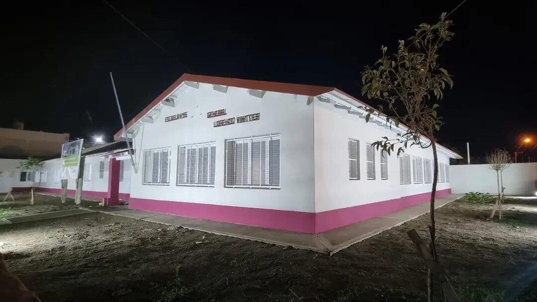Roca: finalizó la obra de refacción de la Escuela Primaria N° 95